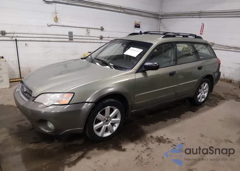 2007 Subaru Outback 2.5I из США, поврежденный, VIN 4S4BP61C977311391